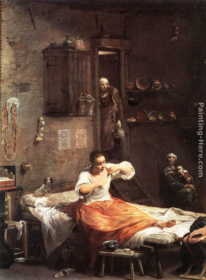 Giuseppe Maria Crespi Searcher for Fleas